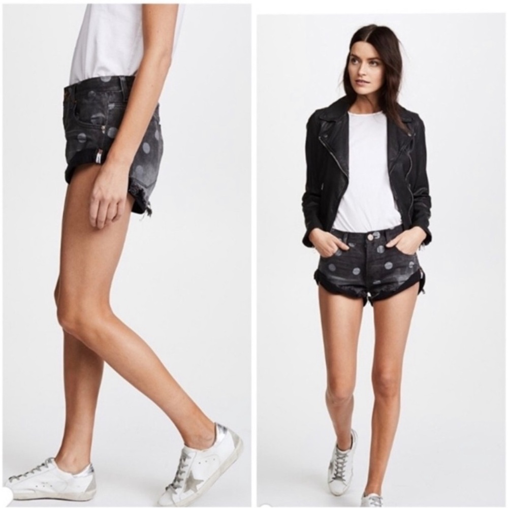One Teaspoon- polka dot shorts!